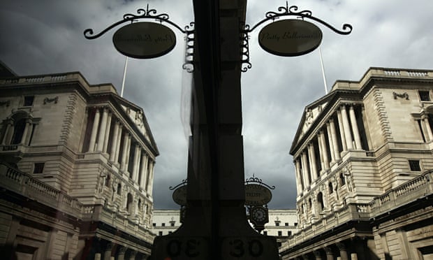 The Bank of England reflected