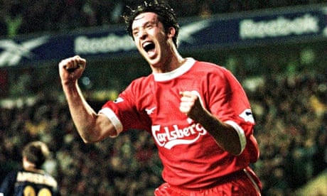Robbie Fowler plays for Liverpool