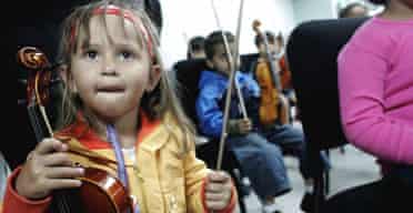 Venezuelan classical orchestra for children
