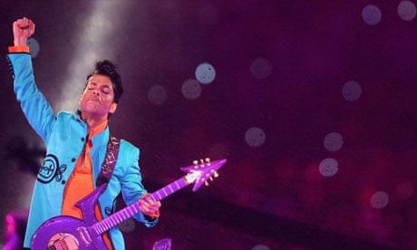 Prince at the Super Bowl February 2007