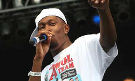 Rapper Dizzee Rascal performs at the Pitchfork Music Festival in Chicago in July 2008
