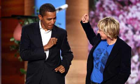 Barack Obama dancing 
