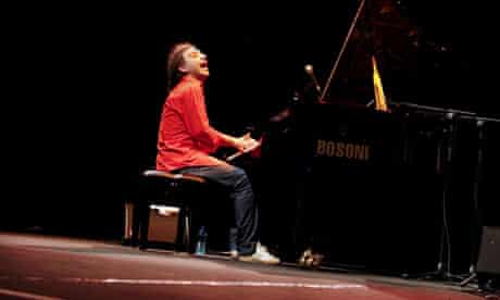 Stefano Bollani performs in Milan in 2009