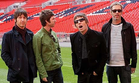 Oasis at Wembley stadium