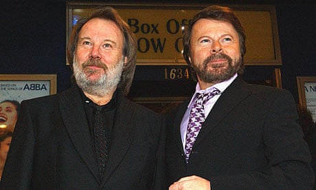 Benny Andersson and Bjorn Ulvaeus of Abba