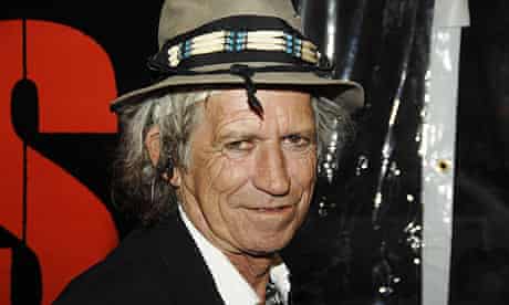 Keith Richards of the Rolling Stones