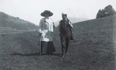 Gustav Mahler and his wife Alma