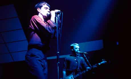 Joy Division's Ian Curtis and Peter Hook