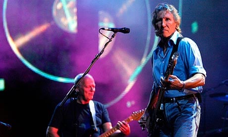 Pink Floyd's David Gilmour and Roger Waters