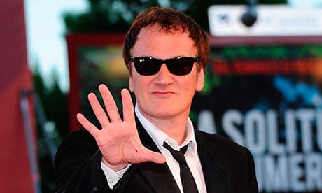 Quentin Tarantino at the Venice film festival 2010