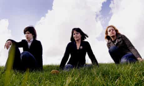 Sleater-Kinney Carrie Brownstein, Janet Weiss and Corin Tucker.