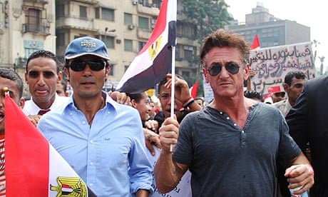 Sean Penn in Egypt