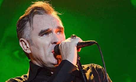 Morrissey performs in Berlin in 2009