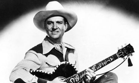 Gene Autry becomes cinema's first singing cowboy | Folk music | The Guardian