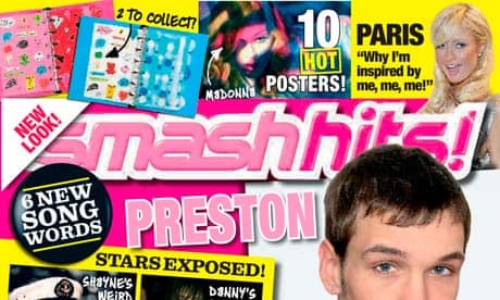 The cover of the final edition of the teenage music magazine Smash Hits