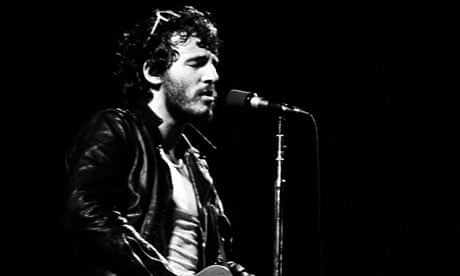 Bruce Springsteen and the E Street Band in concert.