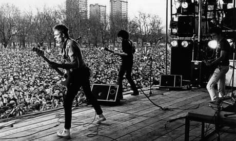 The Clash at the Rock against Racism carnival