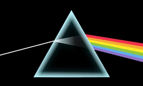The sleeve for Pink Floyd's Dark Side of the Moon