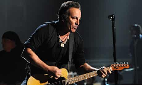 Bruce Springsteen at the 2012 Grammy awards