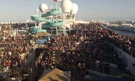 The Weezer cruise ship 