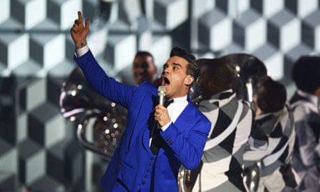 Robbie Williams attacks Brit awards in new song | Robbie Williams | The Guardian