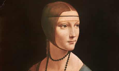 <Lady with an Ermine> by Leonardo da Vinci