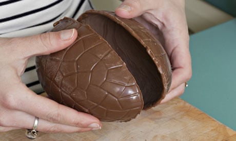 how to make a chocolate easter egg  life and style  the