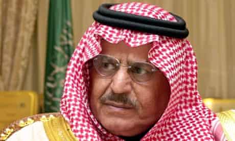 Saudi interior minister Prince Nayef 