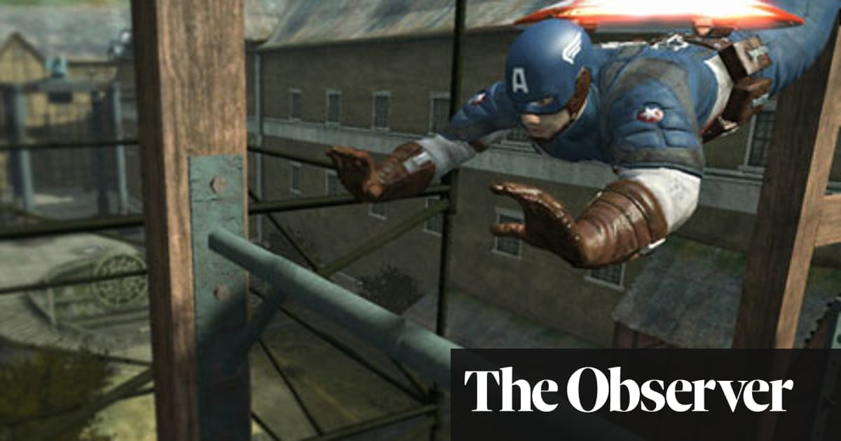 Captain America Super Soldier Review Shooting Games The Guardian - how to make captain america set in roblox