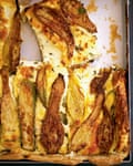 Nigel Slater's Courgette and Ricotta tart