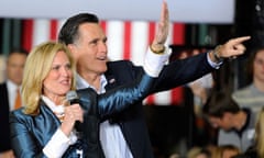 Mitt Romney Campaigns In Las Vegas