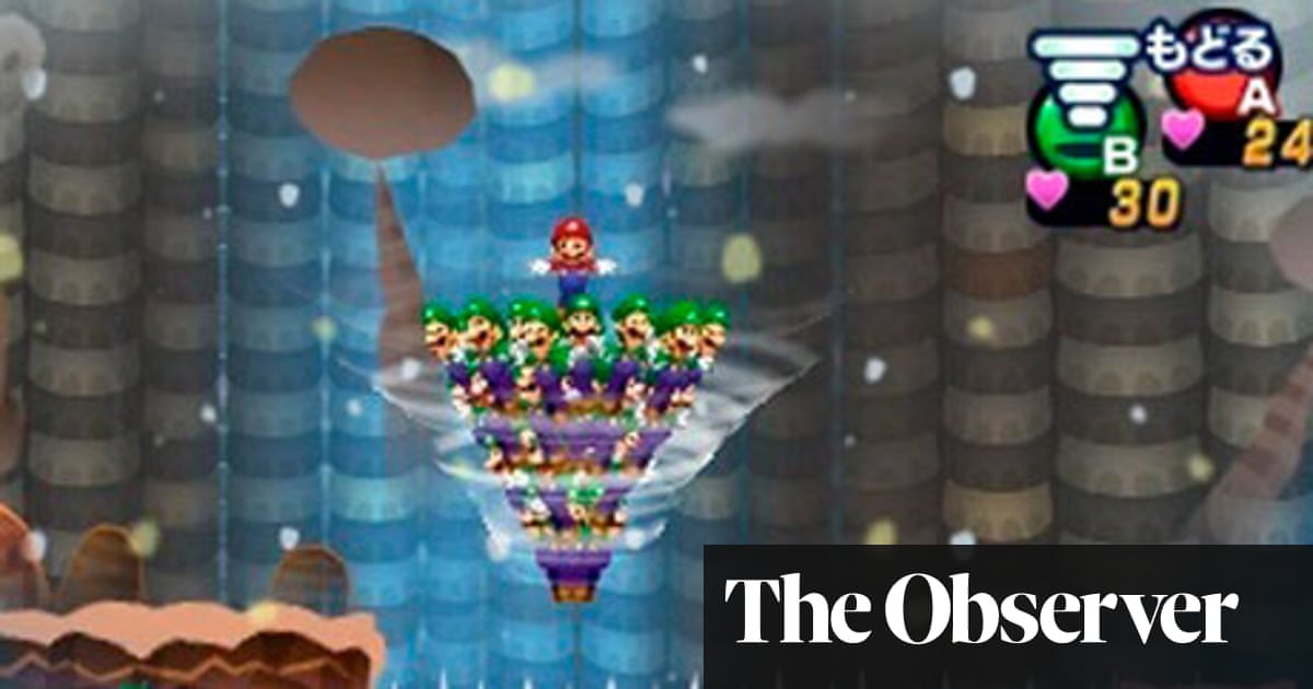Mario Luigi Dream Team Bros Review Mario The Guardian