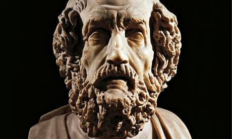 Marble bust of Homer, 8th-7th century BC