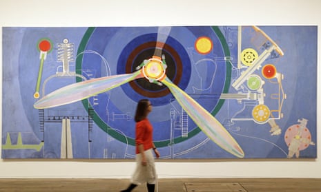 "Propeller (Air Pavilion)", 1937, by Sonia Delaunay at the Tate Modern 