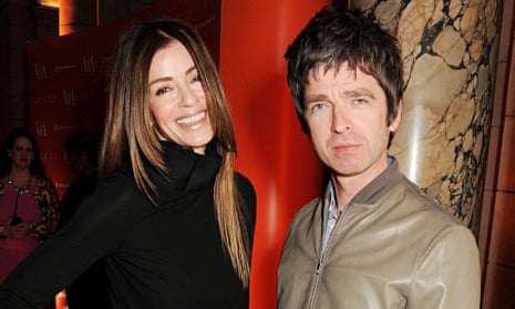 Noel Gallagher with his wife Sara.