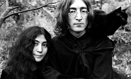 John Lennon with Yoko Ono and Pepper