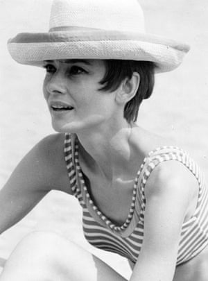 Marina Cicogna photos: Audrey Hepburn at the Venice lido by Marina Cicogna