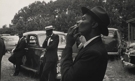 Funeral—St. Helena, South Carolina, 1955 from Robert Frank's The Americans