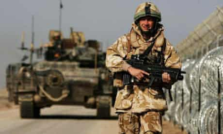 British Troops in Basra