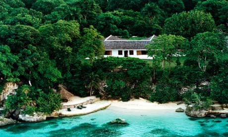 Golden Eye Hotel and Resort - a Jamaican retreat where Sir Ian