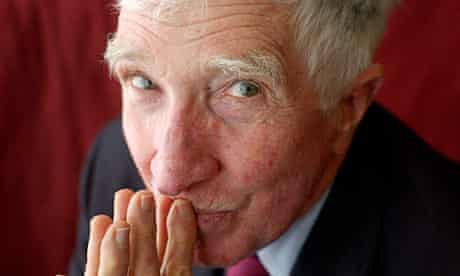  John Updike appears at the Hay Festival