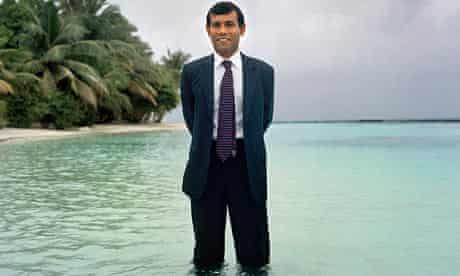 Maldives president Mohamed Nasheed