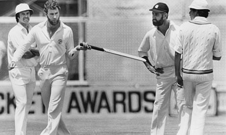 Frozen in time: the aluminium bat affair, 14 December 1979 | Cricket | The Guardian