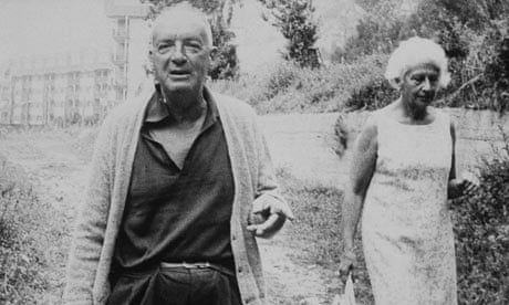 Vladimir Nabokov and his wife Vera 