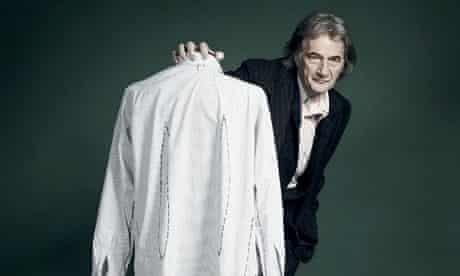 Paul Smith and a shirt ready for customization