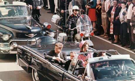 Kennedys Riding in Dallas Motorcade