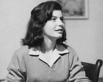 Lynn Barber as a teenager