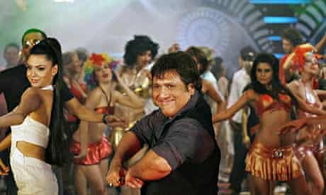 Indian bollywood actor Govinda performs