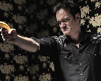 Quentin Tarantino and banana