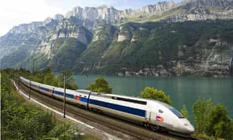 A TGV Lyria in Switzerland